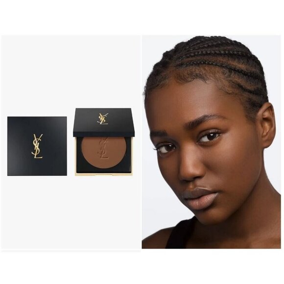 Yves Saint Laurent YSL - All Hours Setting Powder 24 hr matte wear -B90 ebony - Picture 7 of 8